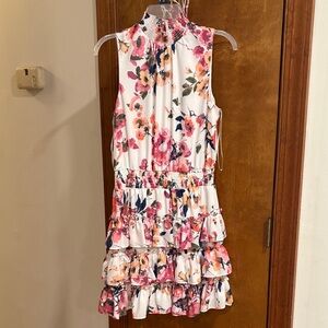 Floral Sleeveless Women's Casual Dress
